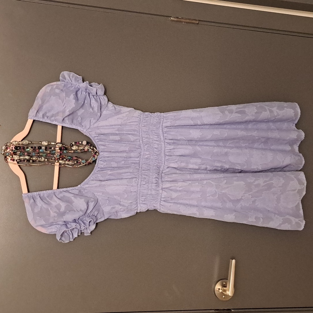 Dress and necklace lot